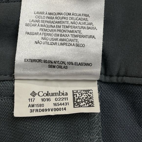 Columbia Titanium Nylon Shorts Men’s 38 Gray 10" Inseam Stretch Outdoor Gorpcore - Picture 11 of 16